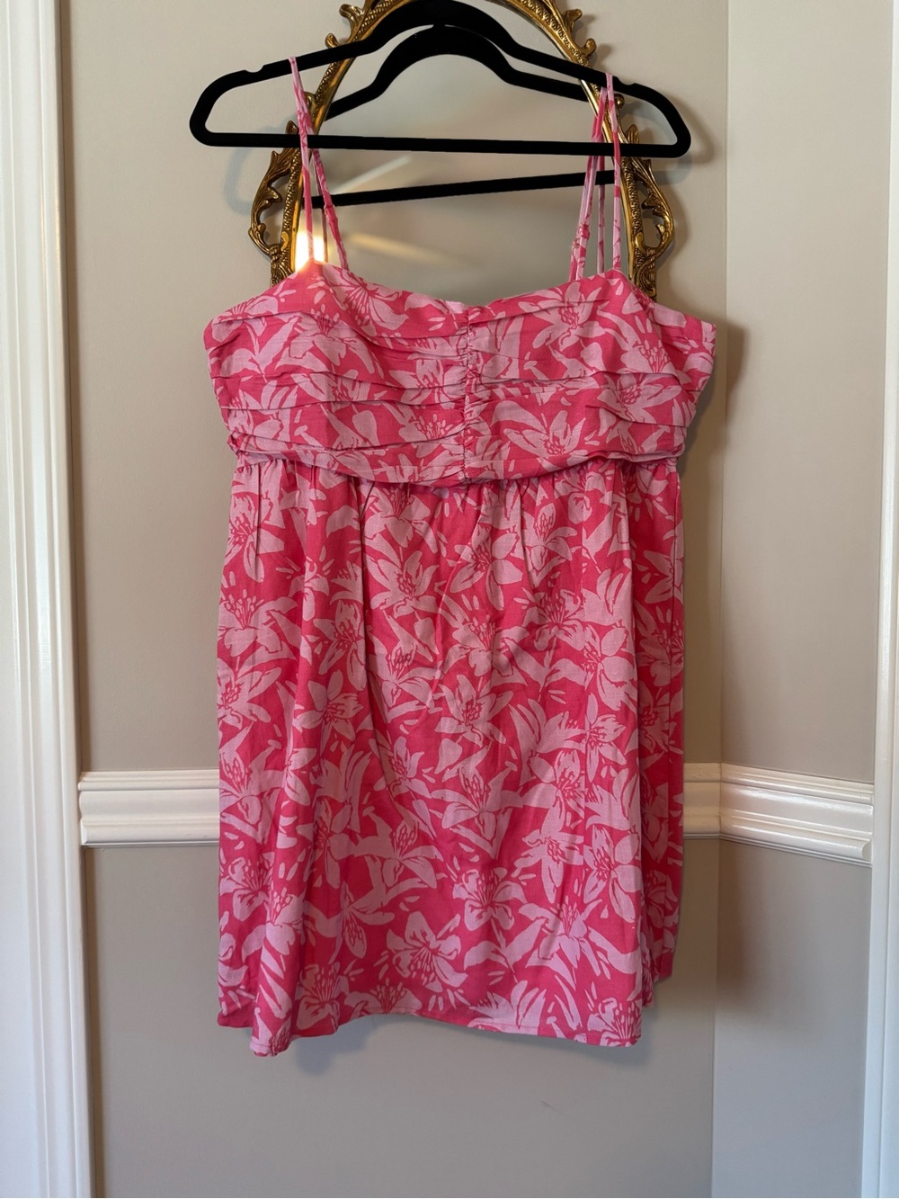 Charlie Holiday Madonna Pink Floral Sundress